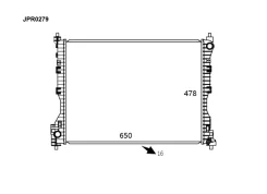 �������� ��������� ������ ������ ��� - ������ Haval H6 14- 1.5i JD JPR0279 JPR0279 ����