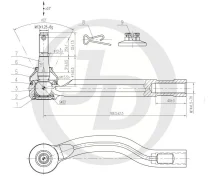 ���������� ������� L CET193 TO Prius ZVW30 09-, LX CT200H ZWA10 10- JD JSE0166L JSE0166L ����