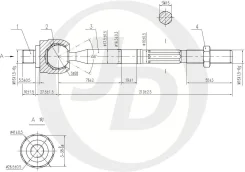 ���� ������� HY Tucson TL 15-, KI Sportage QL 15- JD JSR0098 JSR0098 ����