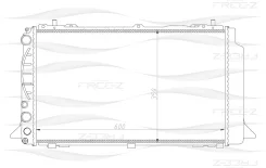 �������� ���������� AUDI 80 91- Freez KK0114 KK0114 ����
