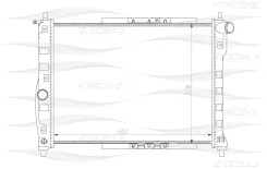 �������� ���������� Daewoo Lanos/Nubira 97- Freez KK0133 KK0133 ����
