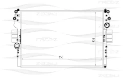 �������� ���������� Iveco Daily 03- Freez KK0145 KK0145 ����