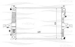 �������� ���������� Volvo S60/S80/XC70 98- Freez KK0213 KK0213 ����