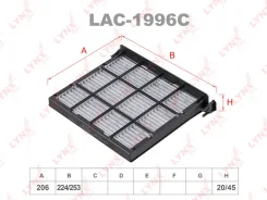 ������ �������� �������� Chery Tiggo T11 2.0, 2.4, 1.6 2005 - 2014 LYNX LAC1996C LAC1996C ����