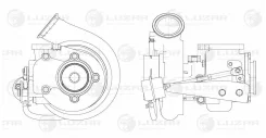 ��������������� ����� c ��. Cummins 6ISBe/6ISDe E-4/5 HE351W LAT 0734 Luzar LAT0734 LAT0734 ����