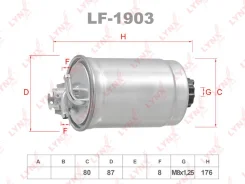 ������ ��������� FORD Galaxy I 1.9 95-06 LYNX LF1903 LF1903 ����