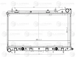 �������� ���. ��� �/� Subaru Forester S11 02- ��� ��������� LRc 221A0 Luzar LRc221A0 LRC221A0 ����