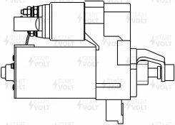 ������� 1,7��� Start-Stop VAG A6 11-/A7 10- 2.8FSI 1,7��� Start-Stop Startvolt LSt1861 LST1861 ����