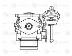 ������ EGR ������������ ����. ����� VW Golf IV 97-/Skoda Octavia 96- 1.9D Luzar LVEG1864 LVEG1864 ����