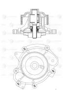 ����� ������� ����� MB C209/W463/W164/W251/W221 3.0CDi 05 Luzar LWP15323 LWP15323 ����