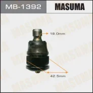 ����� ������� Mazda 3 Bk 03-08 Masuma MB1392 MB1392 ����