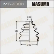 ������� ����� ��������� Honda Accord 1.6i/1.8/2.0i 83 Masuma MF2093 MF2093 ����