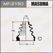 ������� ����� ����������� Toyota Camry 2.0/2.2 90-94/Carina 2.0 89-93 Masuma MF2150 MF2150 ����