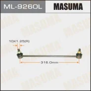 ���� ������������� ���. ����. L Honda Jazz 02- Masuma ML9260L ML9260L ����