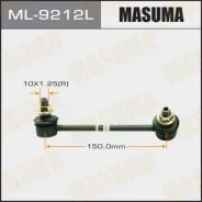 ������ ������������� ���� rear LH Mazda CX5 11- Mazda CX-5 2011-2024/Mazda CX-9 2017-2024/Mazda Mazda 3 2013-2018/Mazda Mazda 6 2012-2024 Masuma ML921...