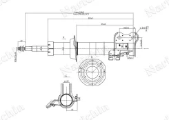 ������ ������������ �������� ����� NI Micra/March K11 92-02 CUBE Z10 Narichin NAN1158L NAN1158L ����