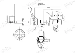 ������ ������������ ������ ����� NI X-Trail T30 00-05 Narichin NAN1238L NAN1238L ����