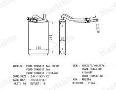 �������� ��������� � �������� FORD Transit 00- Narichin NDE2388 NDE2388 ����