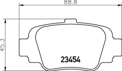 ������� ��������� �������� ����� Nissan Micra II K11 1.0 i 16V 08.1992 - 09.2000 Nissan Micra II K11 1.0 i 16V 09.2000 - 02.2003 Nisshinbo NP2066 NP20...