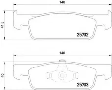 ������� ��������� �������� Dacia Logan II 10/12- / Dacia Logan MCV II 02/13- / Dacia Sandero II 10/12- / Renault CLIO IV BH_ 11/12-08/21 / Renault CLI...