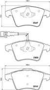 ������� ����. ���. VW Touareg 02-10 Brembo P85149 P85149 ����