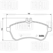 ������� ����. ��� �/� Mercedes C-Class W204 07- ����. �����. ����� ����/��� Mercedes C-Class W204 07- ����. �����. Trialli PF4273 PF4273 ����