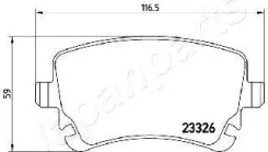 ������� ��������� ��������, �������� ����� AUDI A4 8E2, B6 S4 quattro JapanParts PP0907AF PP0907AF ����