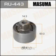 ����������� ���. ������� ������ ���. Honda CR-V/FR-V/Stream, Suzuki Grand Vitara/Escudo 01-06 Masuma RU443, ������ �������� RU443 ����