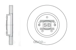 ���� ��������� �������� 294�26 5 ��� HY Santa Fe 00- Sangsinbrake SD1060 SD1060 ����