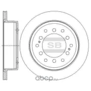 ���� ��������� ������ Lexus GX, Toyota Land Cruiser Prado 2.7-4.6i/D-4D 09 Sangsinbrake SD4027 SD4027 ����