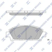 ������� �������� �. Toyota Rav 4 2.0VVT-I 06/Avensis 1.6VVTi-2.0VVTi 99-03 SP1466 Sangsinbrake SP1466 SP1466 ����