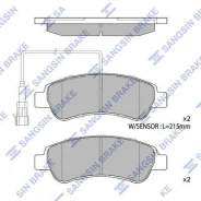 ������� ��������� FIAT Ducato BUS 15- D1490 R Sangsinbrake SP1727A SP1727A ����