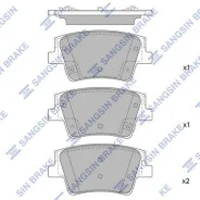 ������� ��������� ��� Hyundai Santa Fe Sangsinbrake SP1914 SP1914 ����