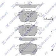 ������� �������� �������� Audi A3 1.8T, VW Golf III-IV/Passat 1.8T-2.9 96 SP2097A Sangsinbrake SP2097A SP2097A ����