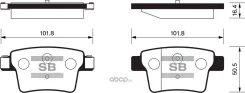 ������� �������� ������ Ford Mondeo 1.8SCi/2.2TDCi/3.0 V6 24V 03 SP2095 Sangsinbrake SP2095 SP2095 ����