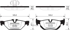 ������� �������� ������ BMW E81/E87 2.5i/3.0i/1.8D/2.0D/2.3D 07 SP2158 Sangsinbrake SP2158 SP2158 ����