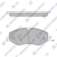 ������� ��������� Mercedes BENZ V-Class 14- D1993 Sangsinbrake SP2579 SP2579 ����