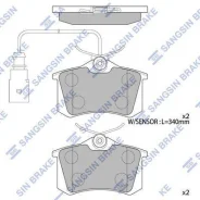 ������� �������� ������ Audi A3-A8 94, VW Golf III-IV/Passat 88, Skoda 96 SP4107 Sangsinbrake SP4107 SP4107 ����