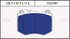 ������� ��������� �������� ����� Mazda 6 02- Tatsumi TCA1097 TCA1097 ����