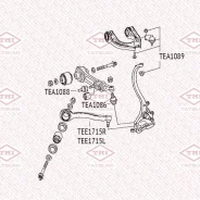 ����� ������� ������ L/R ����� ����/��� Mercedes W211 03- Tatsumi TEA1086 TEA1086 ����