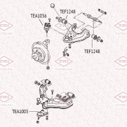 ����������� ��������� �������� ������ Isuzu Bighorn -97/ Isuzutrooper -97 Tatsumi TEF1248 TEF1248 ����