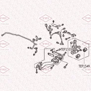 ����������� ������ ���������� ���� ��� ����/��� Honda Civic -06 Tatsumi TEF1335 TEF1335 ����