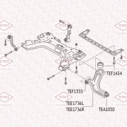 ����������� ��������� ������ ������ Nissan Micra 02- Tatsumi TEF1434 TEF1434 ����