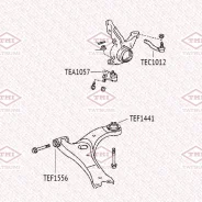 ����������� ��������� ������ ������ Toyota Avensis -08 Tatsumi TEF1441 TEF1441 ����