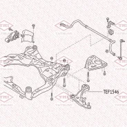 ����������� ��������� ������ ������ �������������� Nissan Murano 07- Tatsumi TEF1546 TEF1546 ����