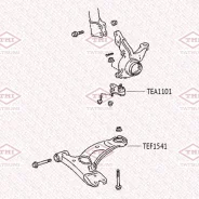 ����������� ��������� ������ ����� ����/��� Toyota RAV4 00- Tatsumi TEF1541 TEF1541 ����