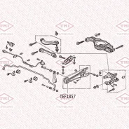 ����������� ������� ����������� ������ ��� ����/��� Honda Accord/Inspire/Shuttle 90- Tatsumi TEF1857 TEF1857 ����