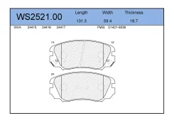 ������� ��������� �������� ����� OPEL Insignia 28 General Motors Jeenice WS252100 WS252100 ����