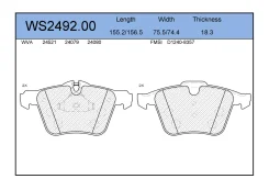 ������� ��������� �������� ����� Jaguar XF 28, XJ 21, XK 26 Jeenice WS249200 WS249200 ����