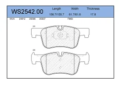 ������� ��������� �������� ����� BMW 1 F2, F21 12/1, 3 F3 2/12 Jeenice WS254200 WS254200 ����